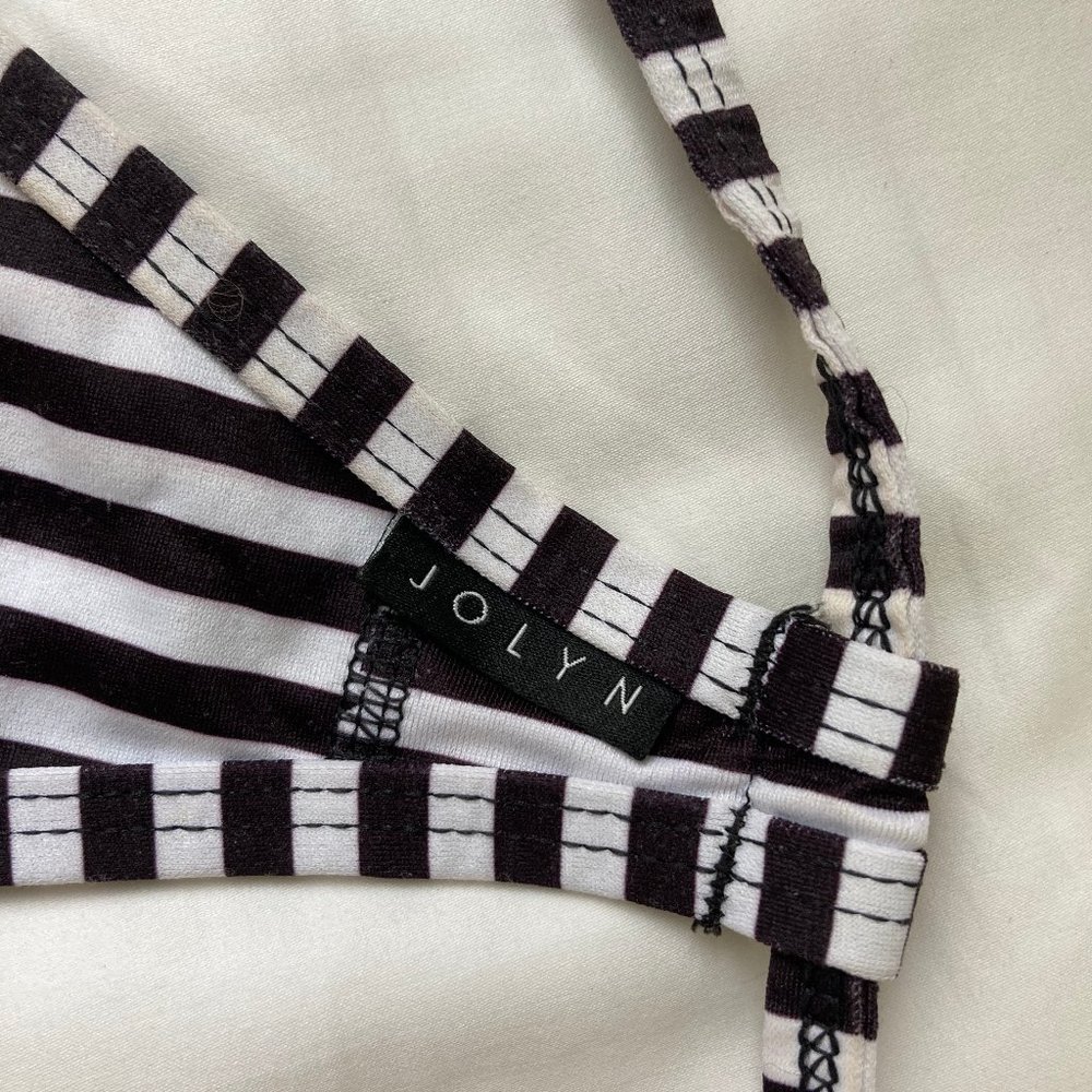 Rare Jolyn Striped Racerback top - Picture 4 of 4